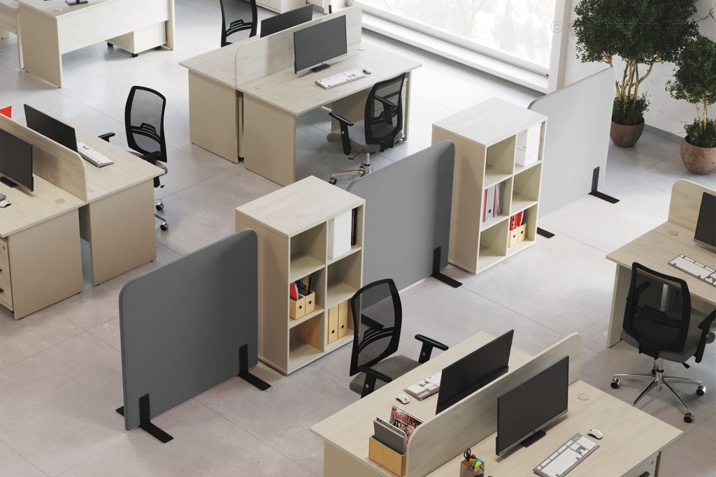 Мебель для офисных зон в стиле минимализм