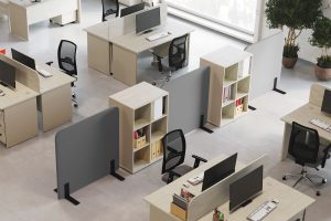 Мебель для офисных зон в стиле минимализм